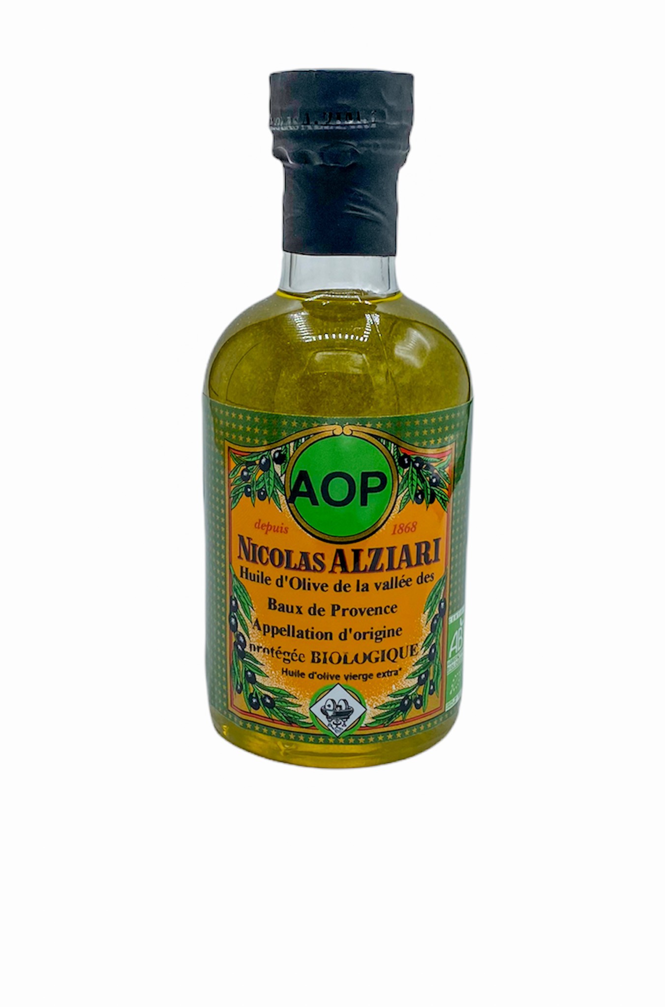 PDO Olive oil Vallée des Baux de Provence 200 ML (Protected Designation of Origin)