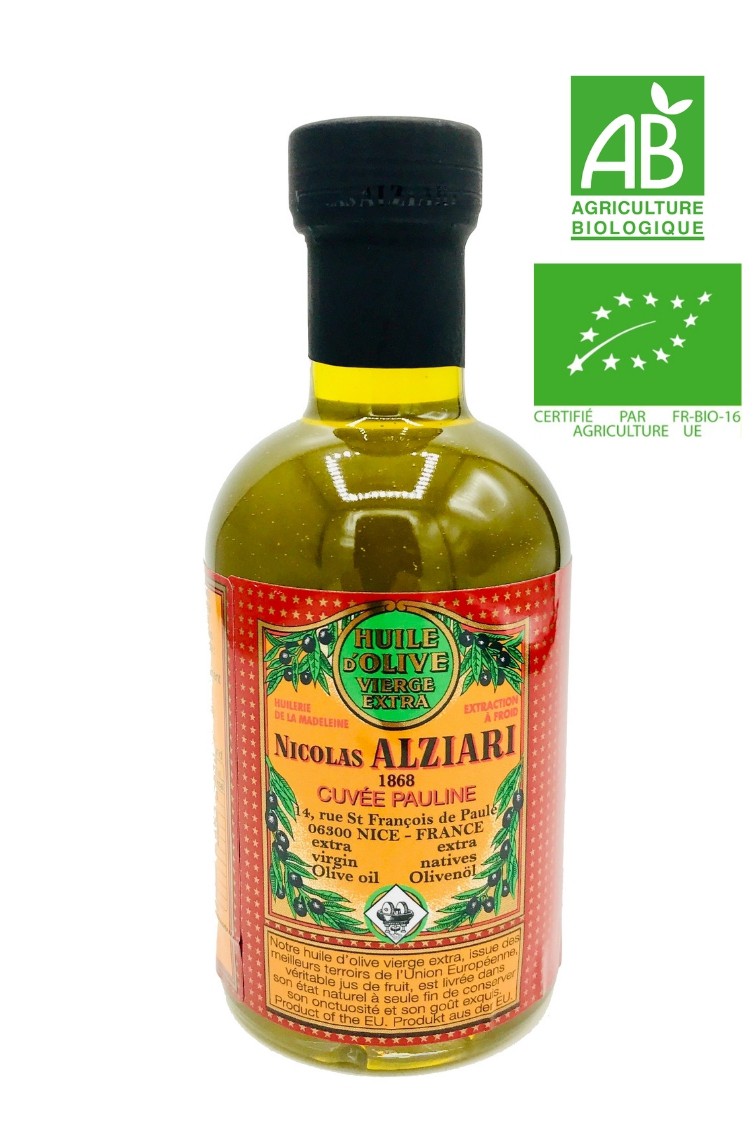 Olive Oil Nicolas Alziari Cuvee Pauline 200 Ml Organic Olive Oil