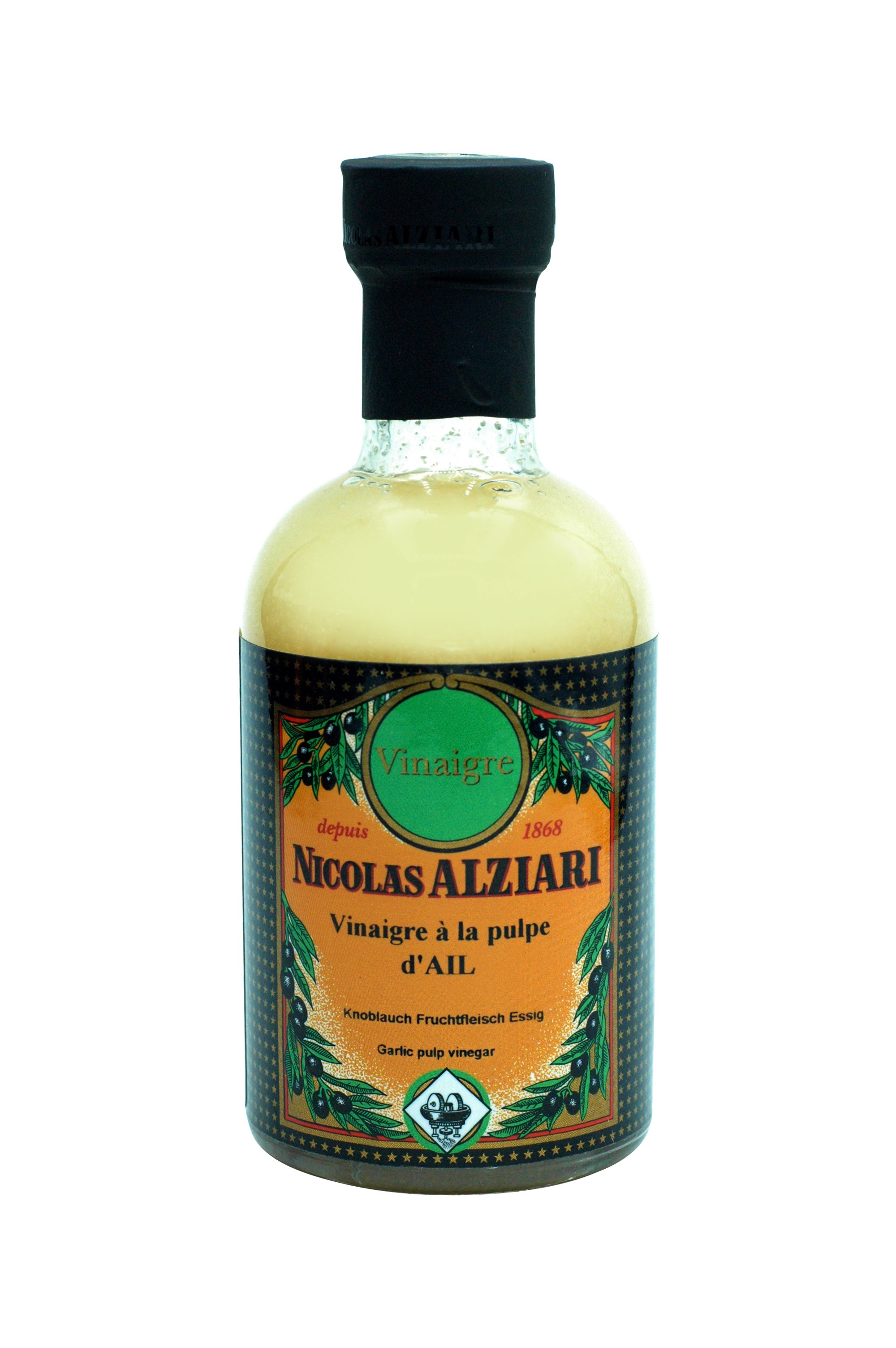 200 ml bottle garlic pulp vinegar