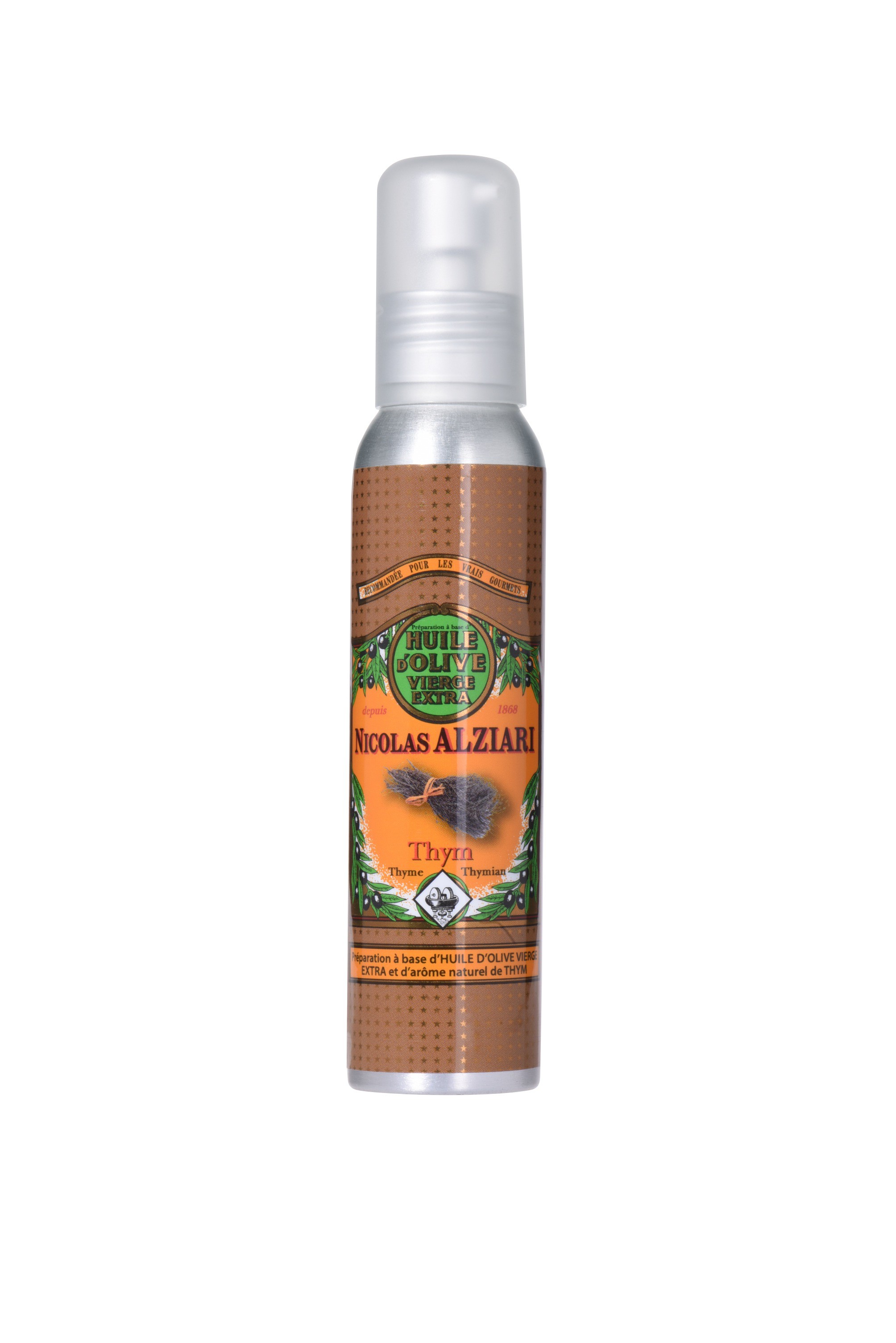 THYME - Food preparation based on olive oil and natural flavor THYME 100ML (pump)