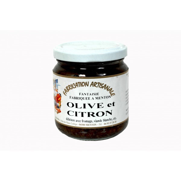 Olives and lemon Jam 220 gr