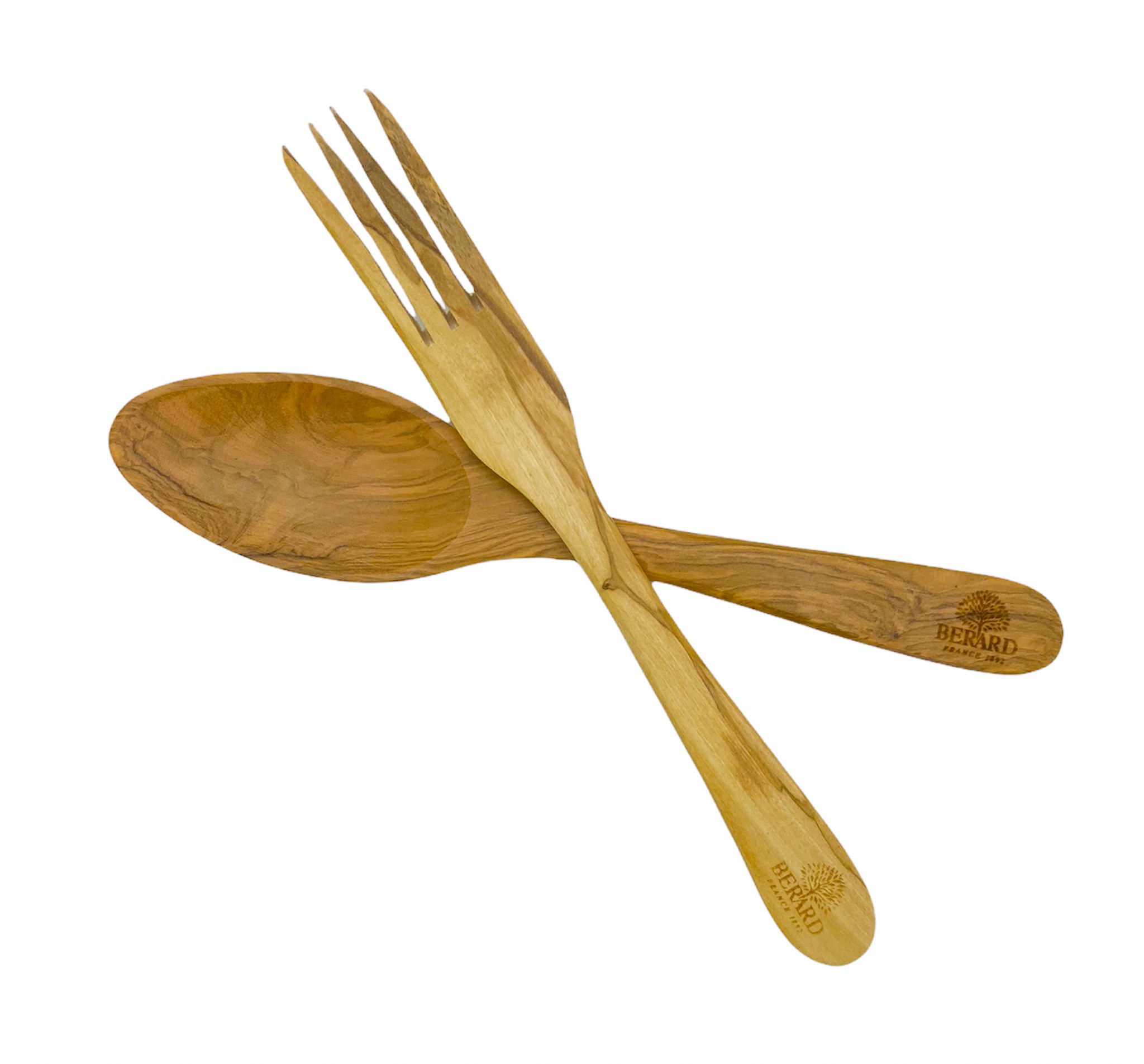 Cutlery In Olive Wood "Parisien" 25 cm  