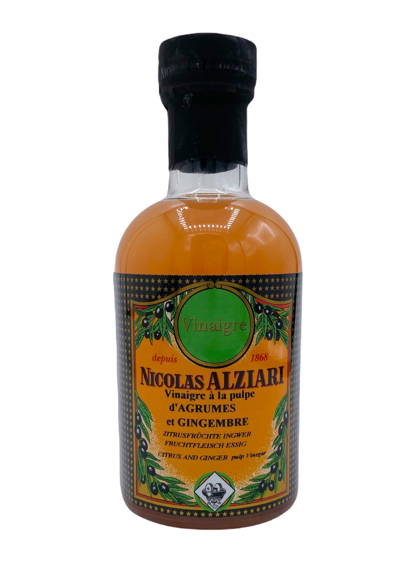 Citrus and giner pulp vinegar 200 ml 