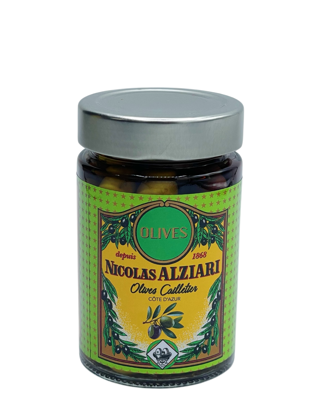 jar of “cailletier olives” 125 gr