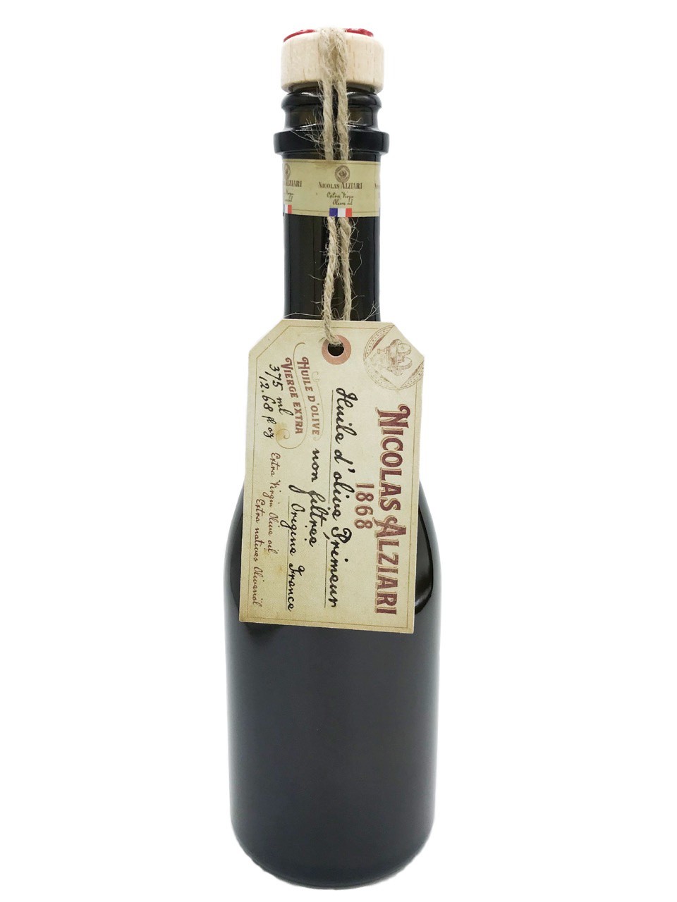 Unfiltered olive oil 375 ml (bottle club) harvest 2021 - Nicolas Alziari