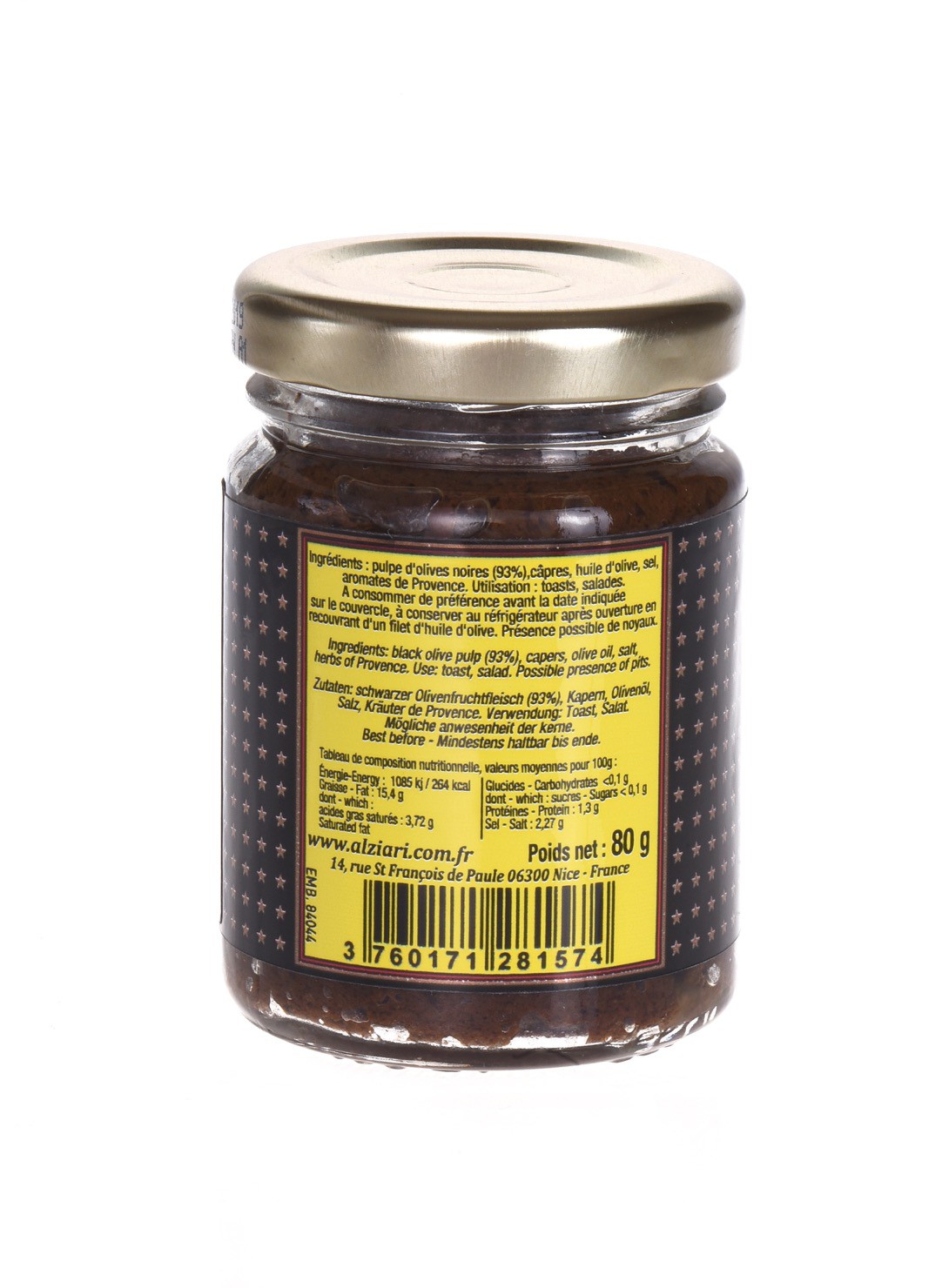 Black Olive Paste 90gr