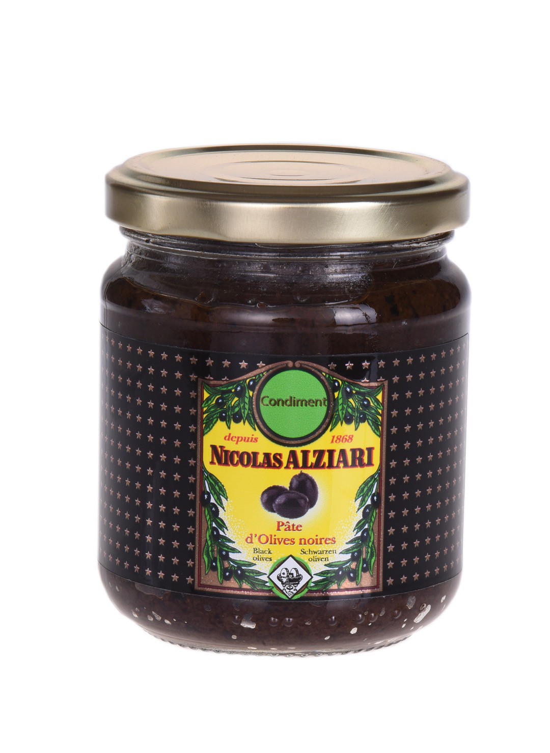 Black olive paste 180gr