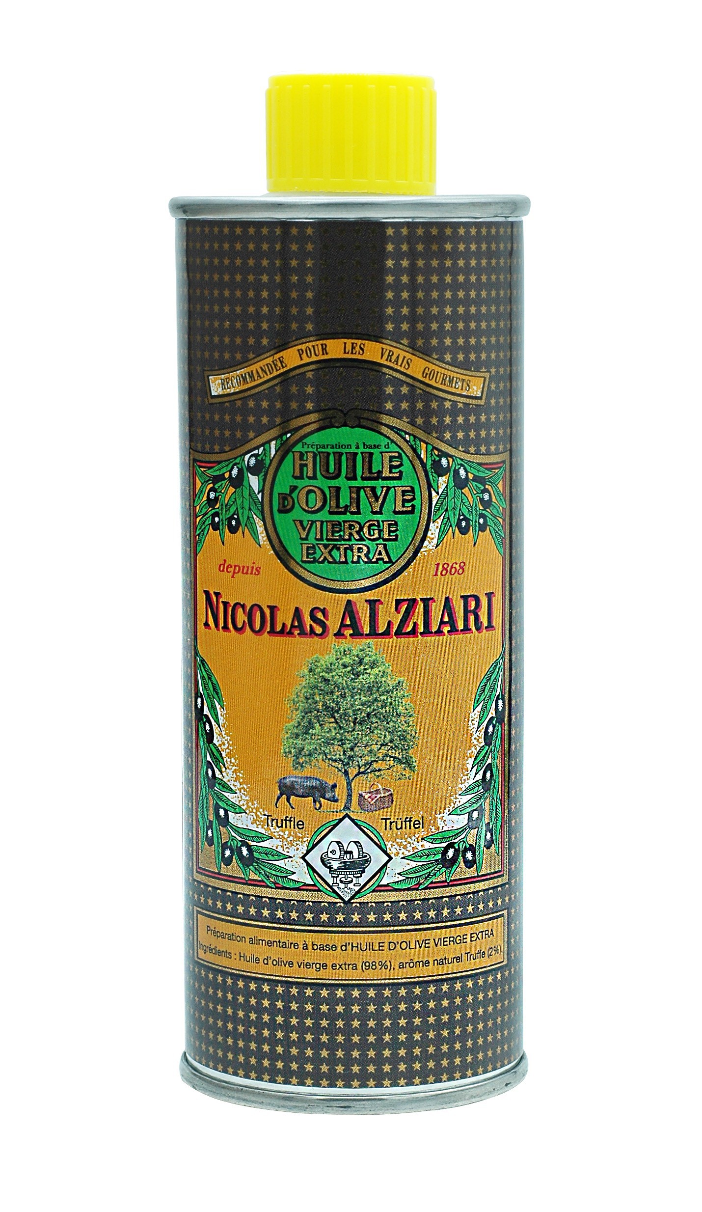 TRUFFLE - CULINARY PREPARATION BASED ON OLIVE OIL AND AROMA TRUFFLE 250 ml