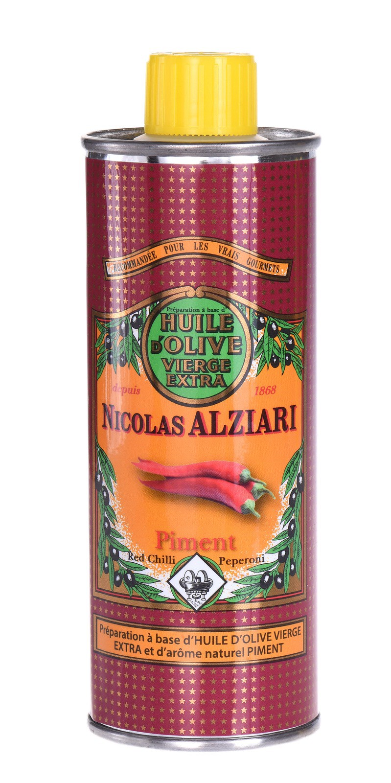 CHILI PEPPER - FOOD PREPARATION BASED ON OLIVE OIL AND NATURAL AROMA OF CHILI PEPPER  250 ml