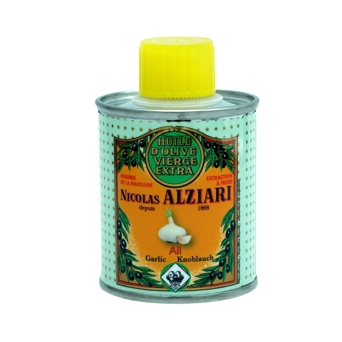 GARLIC - Food preparation based on olive oil and natural GARLIC flavour 100ml