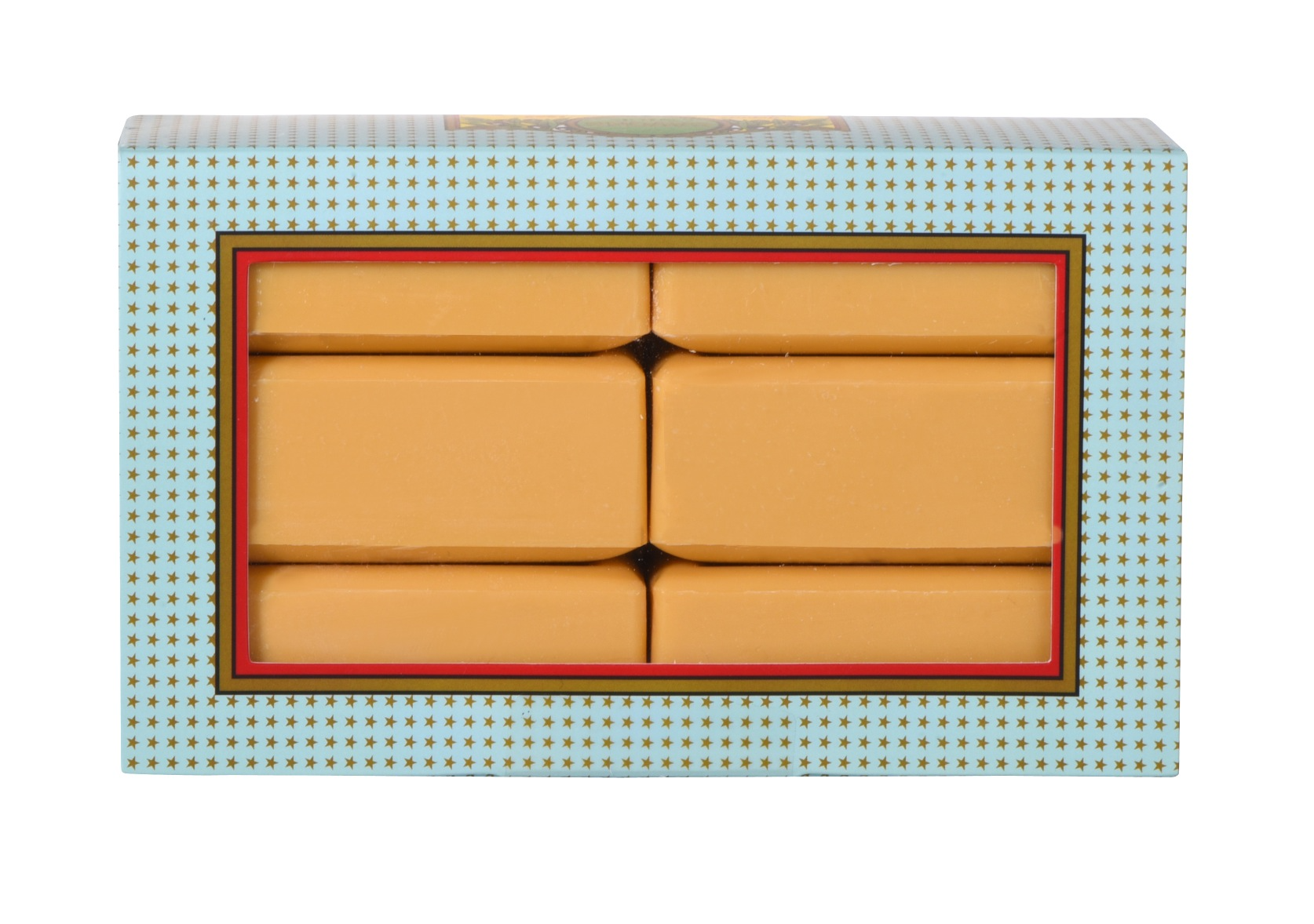 6-PACK OLIVE OIL SOAP HONEY