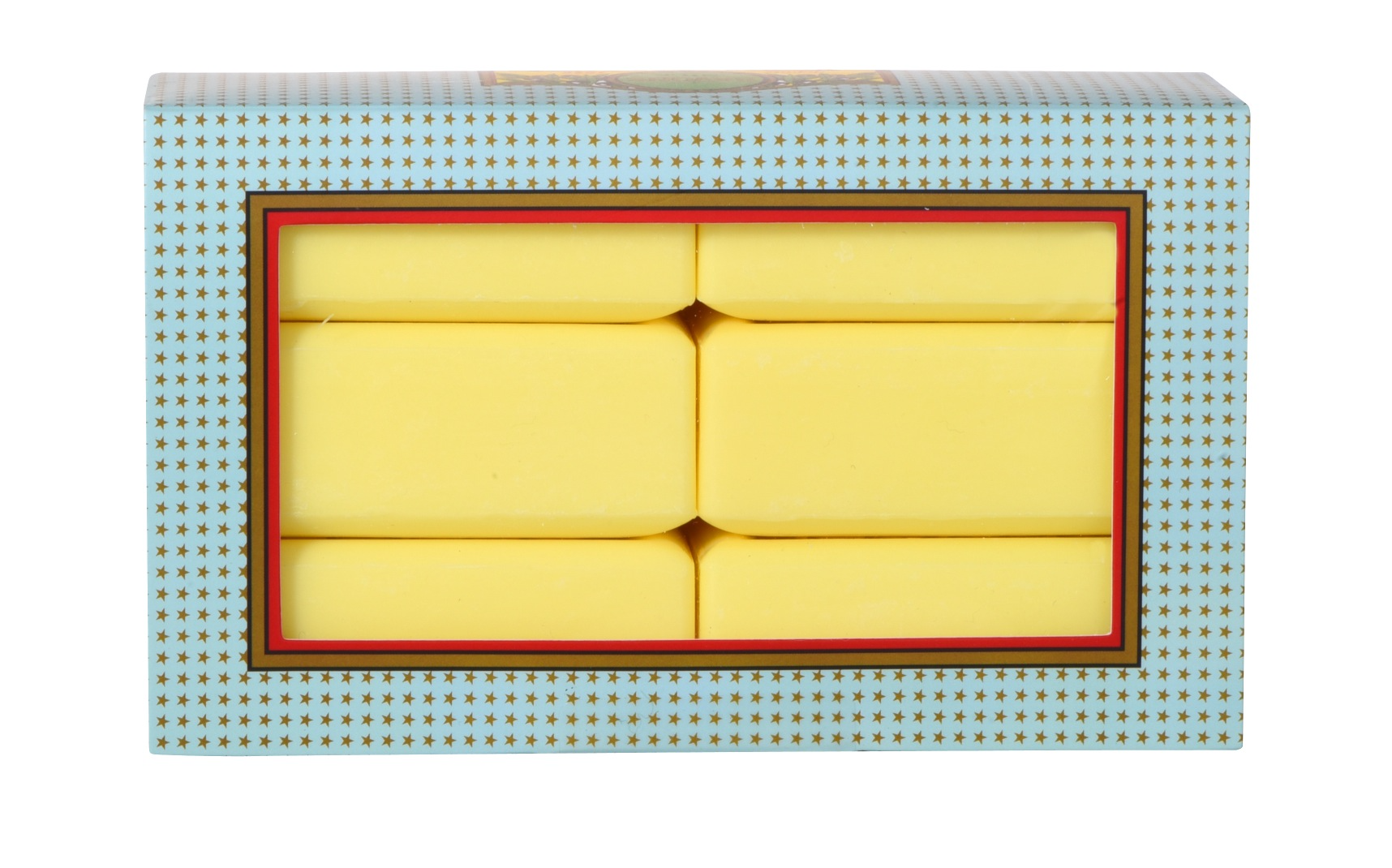 6-Pack olive oil lemon soaps