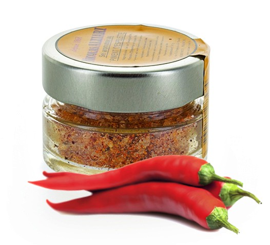 Camargue salt with Espelette Pepper 50gr