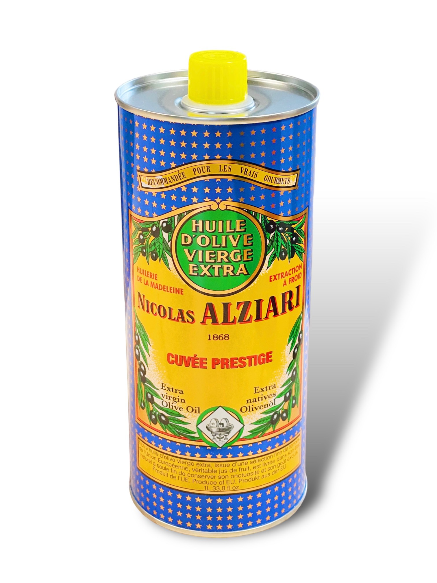 OLIVE OIL NICOLAS ALZIARI CUVÉE PRESTIGE  1 L