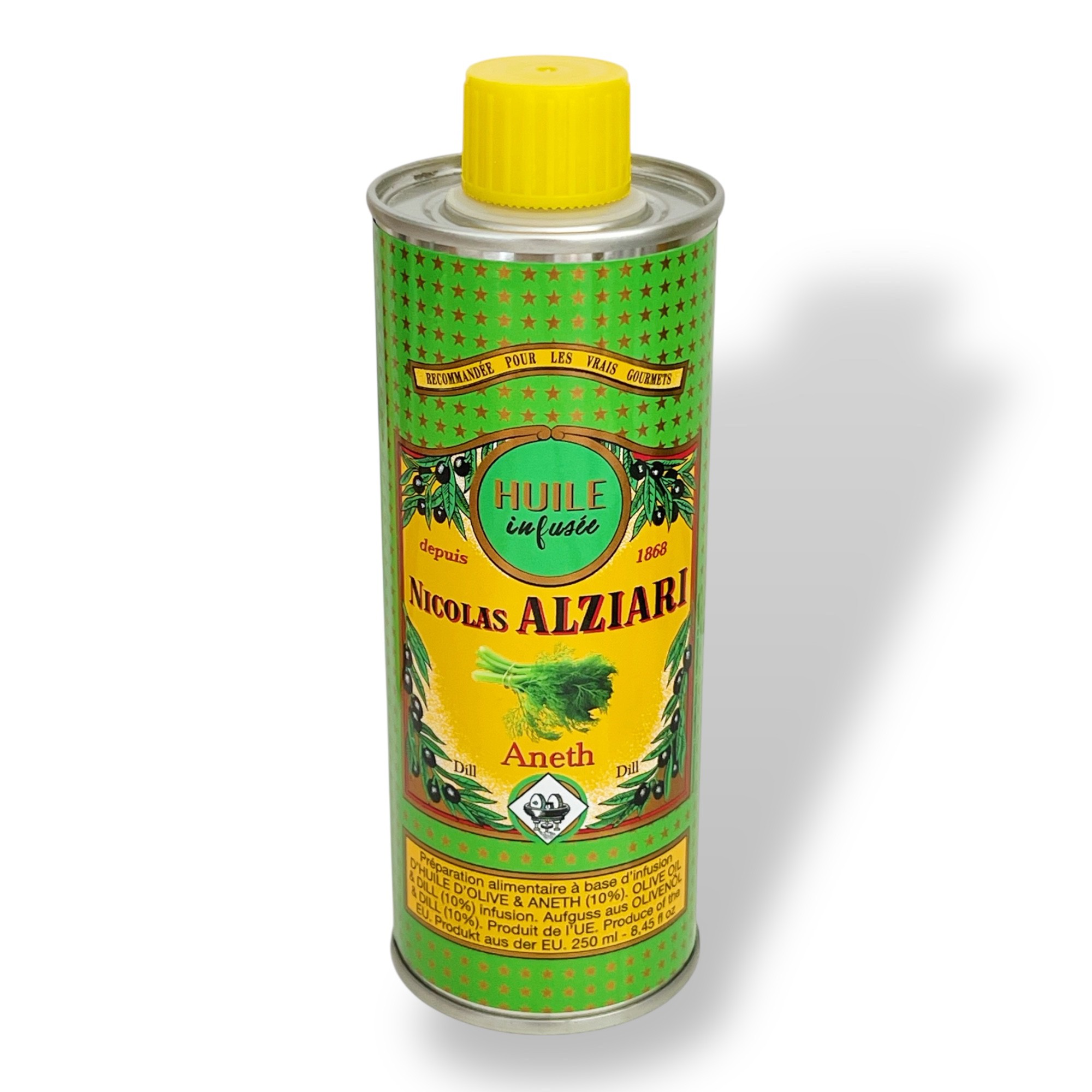 Dill - OLIVE OIL PREPARATION INFUSED with Dill 250 ML