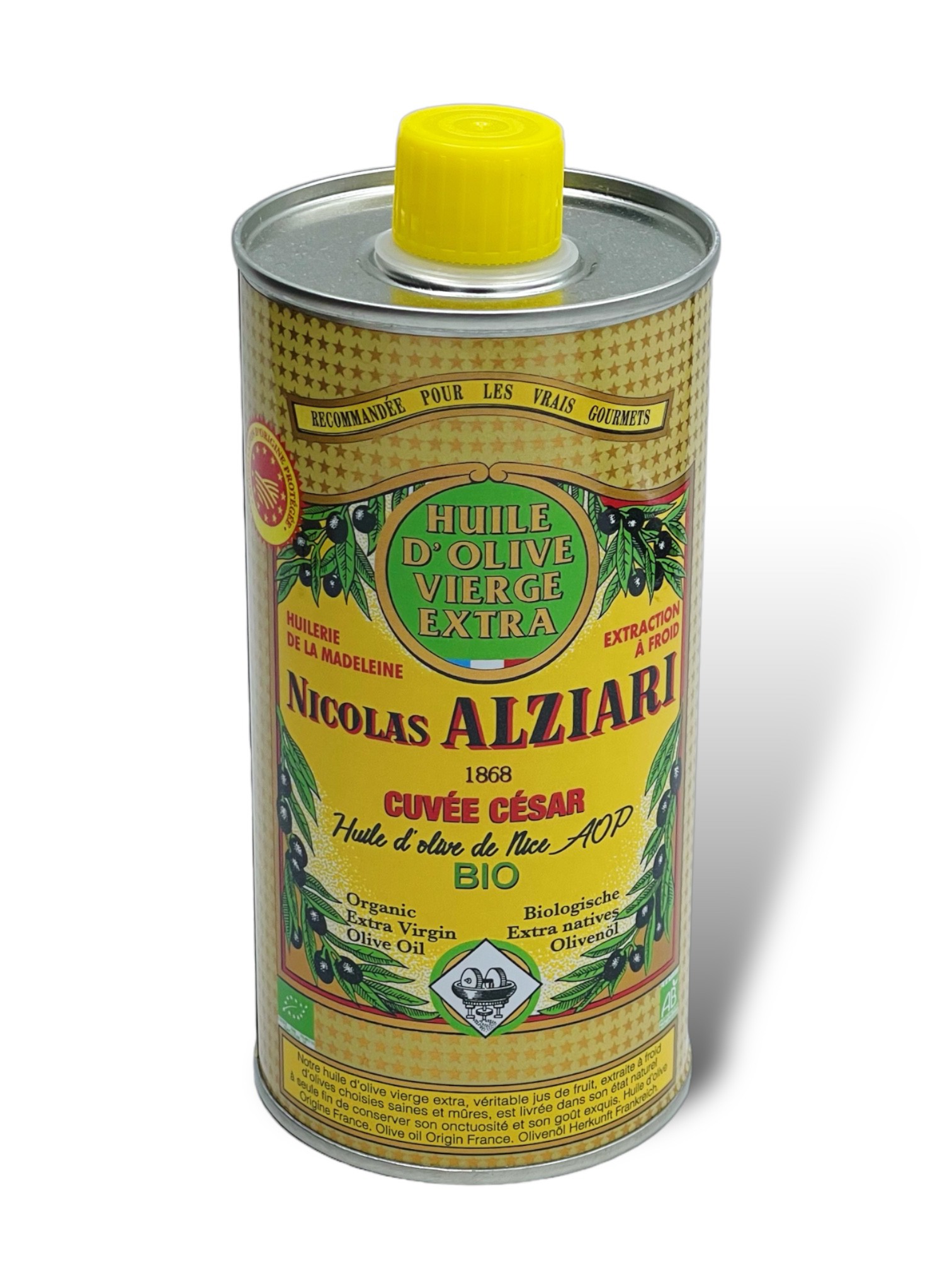 OLIVE OIL NICOLAS ALZIARI CUVÉE CESAR 500 ML