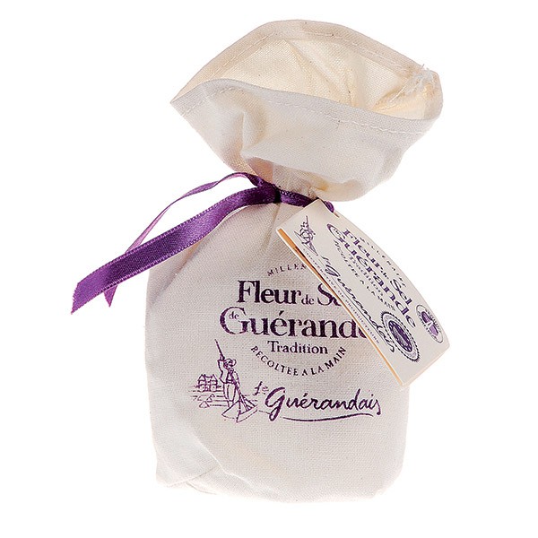 Salt of Guerande - Delicatessen - Fleur de sel of Guérande canvas 125 gr