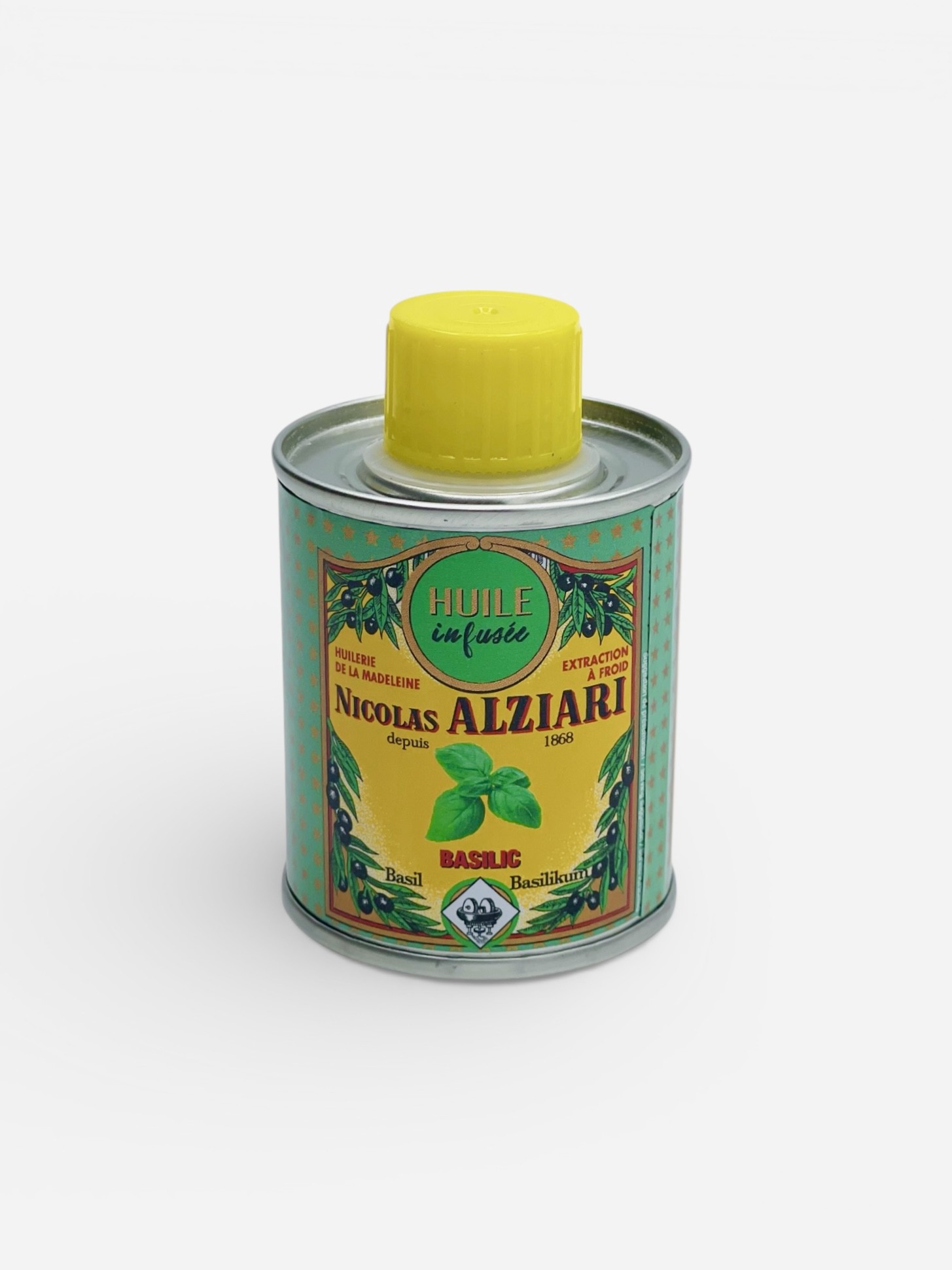 BASIL - Olive oil infused with BASIL 100 ml (CAN)