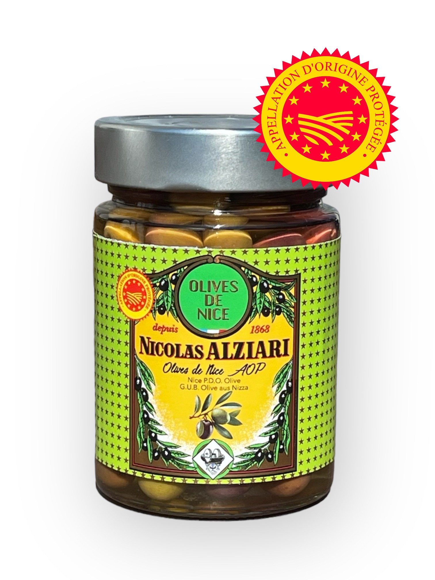 Olives from Nice 220 gr (AOP)