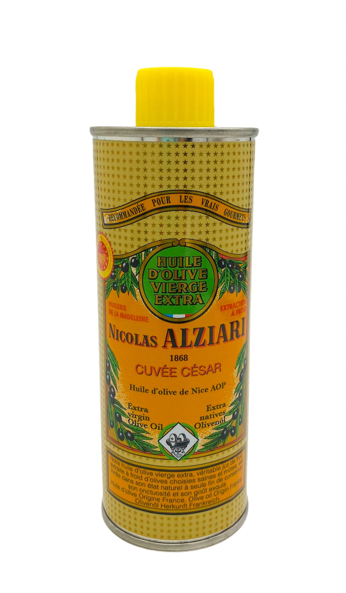 OLIVE OIL NICOLAS ALZIARI CUVÉE CESAR 250 ML