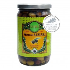 jar of “cailletier olives” 480 gr