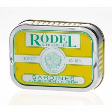 Sardines with olive oil and lemon 115gr - Rodel