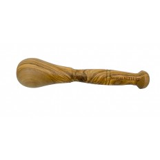 single olive wood pestle 17 cm 