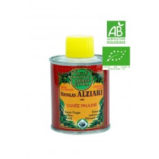 OLIVE OIL NICOLAS ALZIARI CUVÉE PAULINE 100 ML (Tin) - Organic*