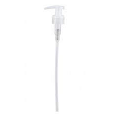 POMPE BLANC dispenser pour Flacon aluminium brossé 480 ML cosmetique - Millea