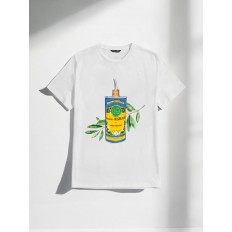 MEN's T-Shirt - Nicolas Alziari - Olivier - White