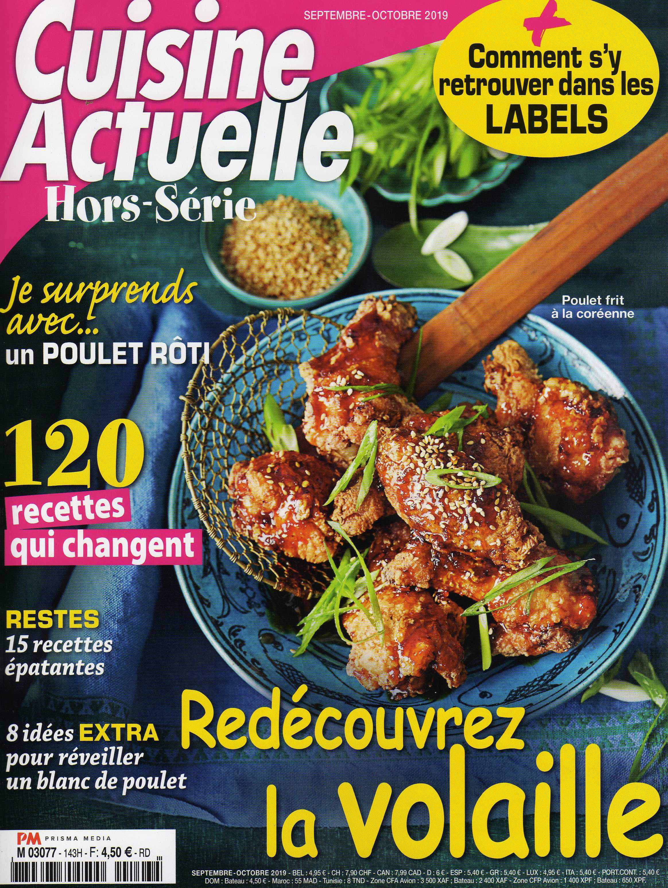 Couverture cuisine actuelle