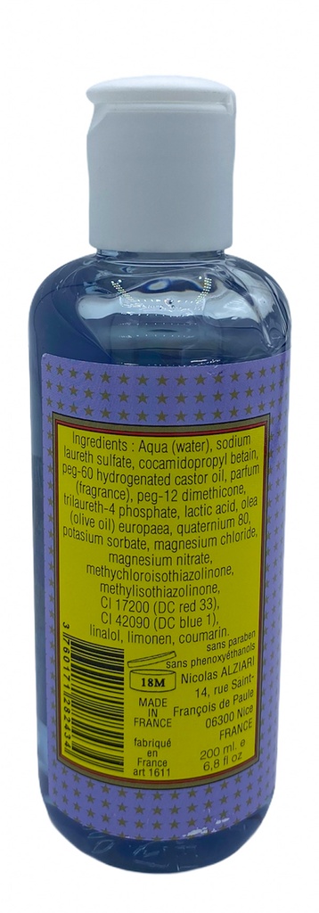 Gel douche lavande 200 ml