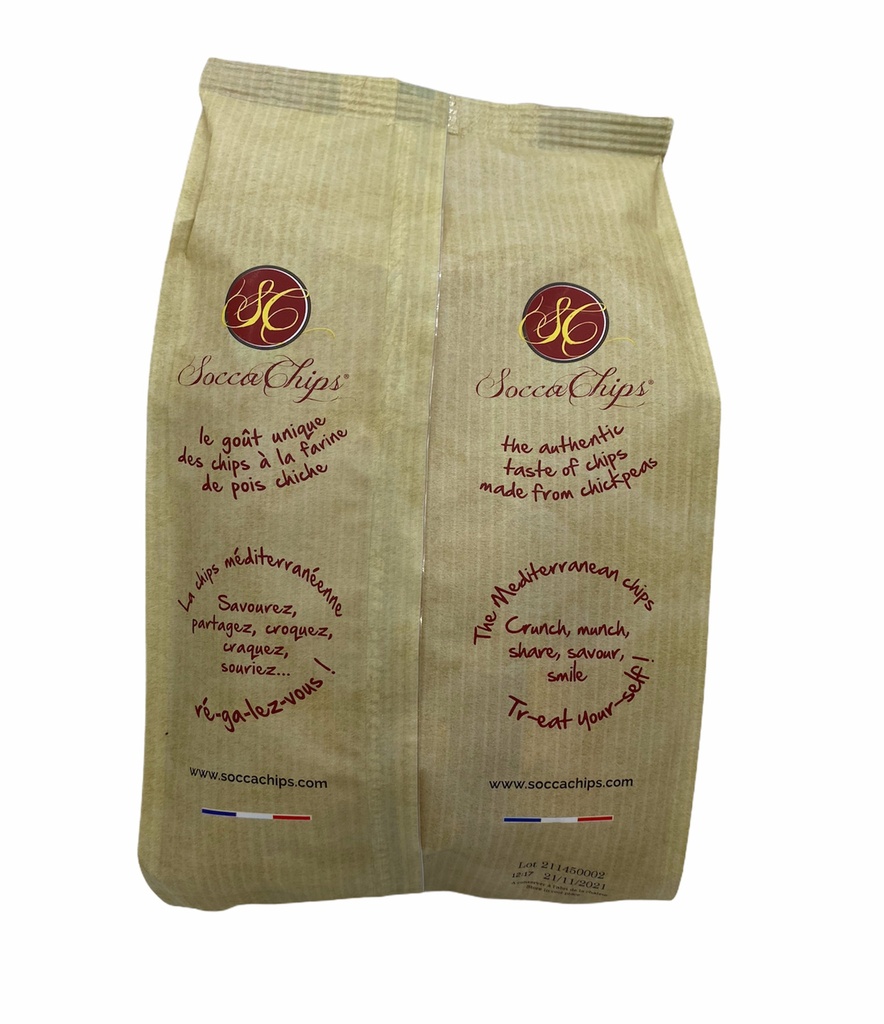 Socca Chips Nature (paquet 120g)