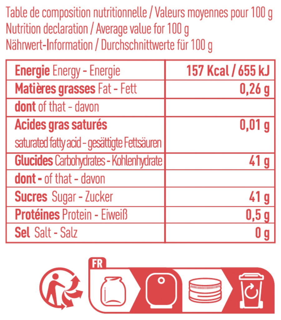 Délice de Fruits « 3 fruits rouges » 230g - Baiata