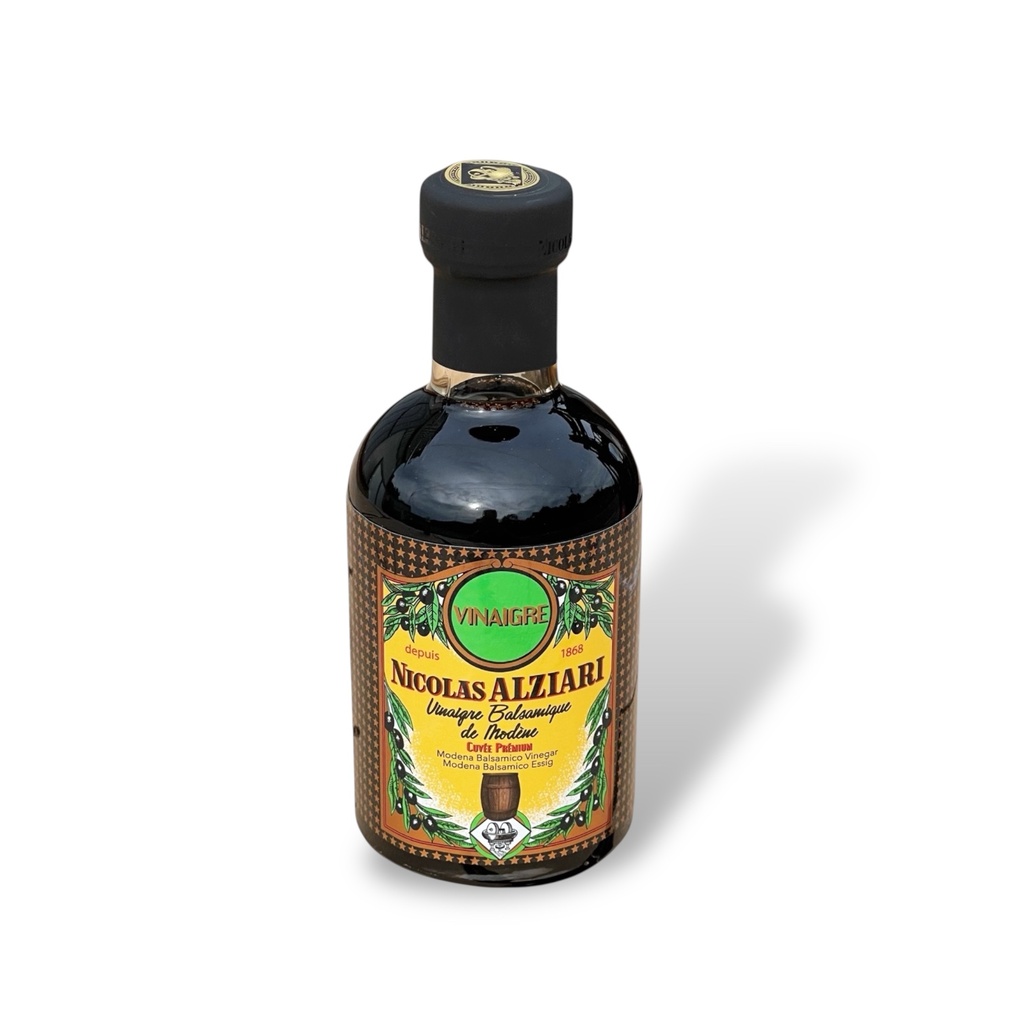 Vinaigre Balsamique cuvée PREMIUM 200 ml - Alziari