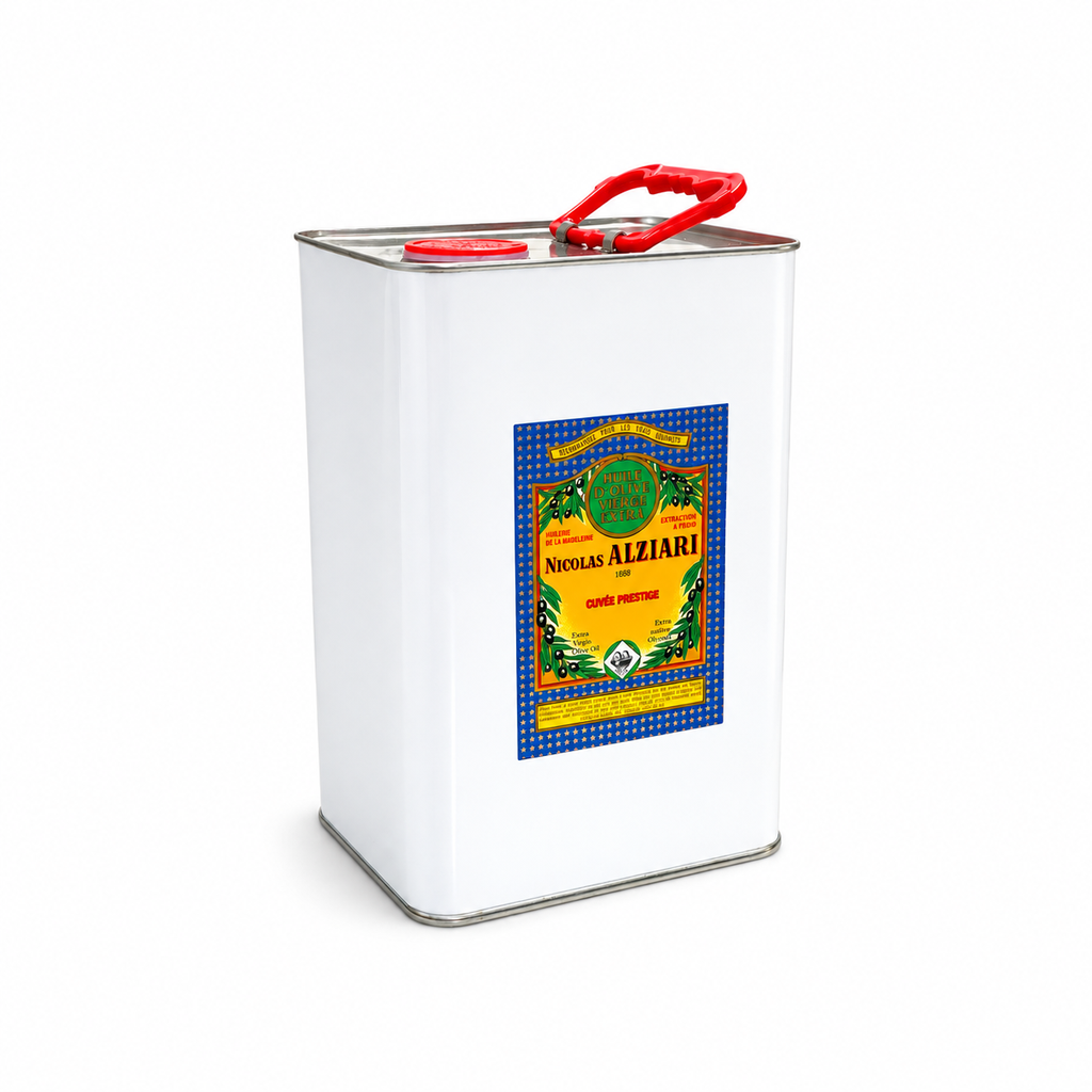 5L Kanister mild fruchtiges Olivenöl - Cuvée PRESTIGE - Alziari