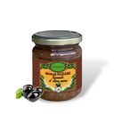 180g Glas schwarze Olivenpaste mit Sardellen / Tapenade