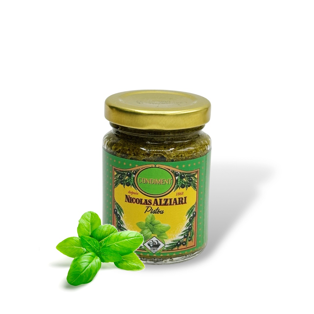 80g Glas Pistou Basilikumpaste