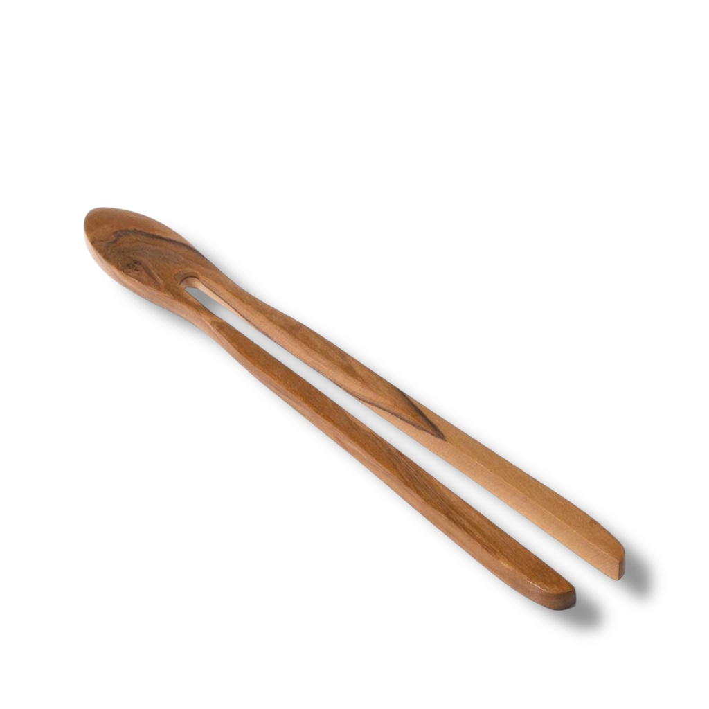 Pince à cornichon (en bois d'olivier)