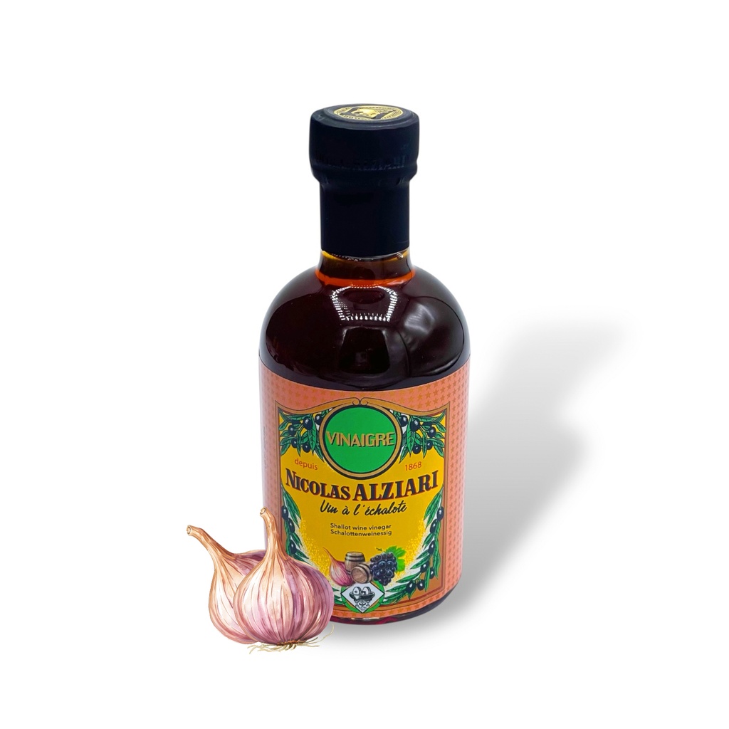 200ml Flasche Schalottenwein-Essig - Alziari
