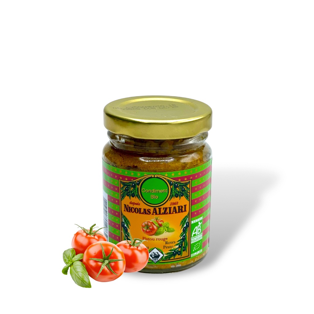 Pistou Rouge BIO 80g* - Alziari