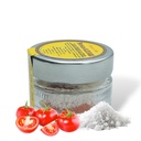 Sel de camargue à  la tomate 50 g (pot) - Alziari