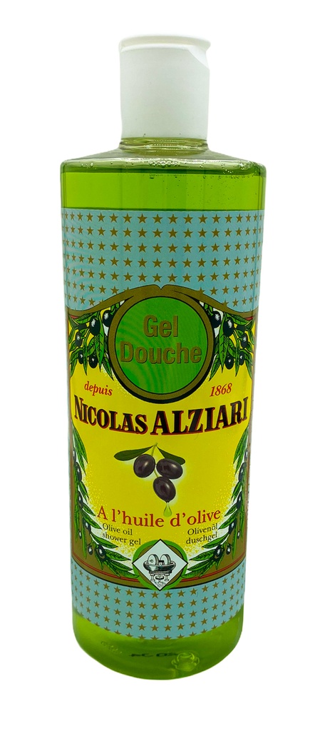 Gel douche 500ml à  l'Huile d'Olive - Alziari
