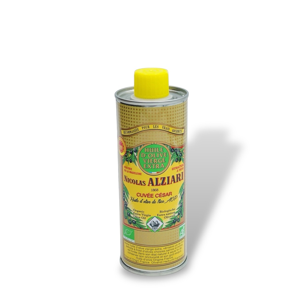 250ml tin extra virgin olive oil Cuvée César PDO Nice* - Alziari