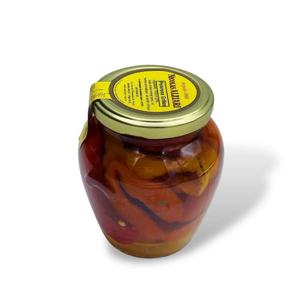 Poivrons grillés à l'huile d'olive 280 gr
