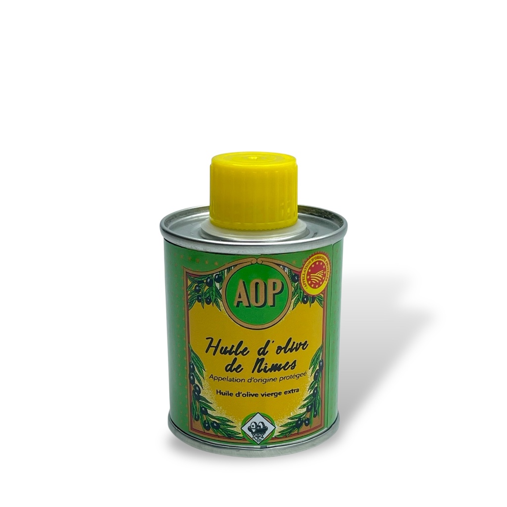 100ml tin Olive oil PDO Nimes - Alziari