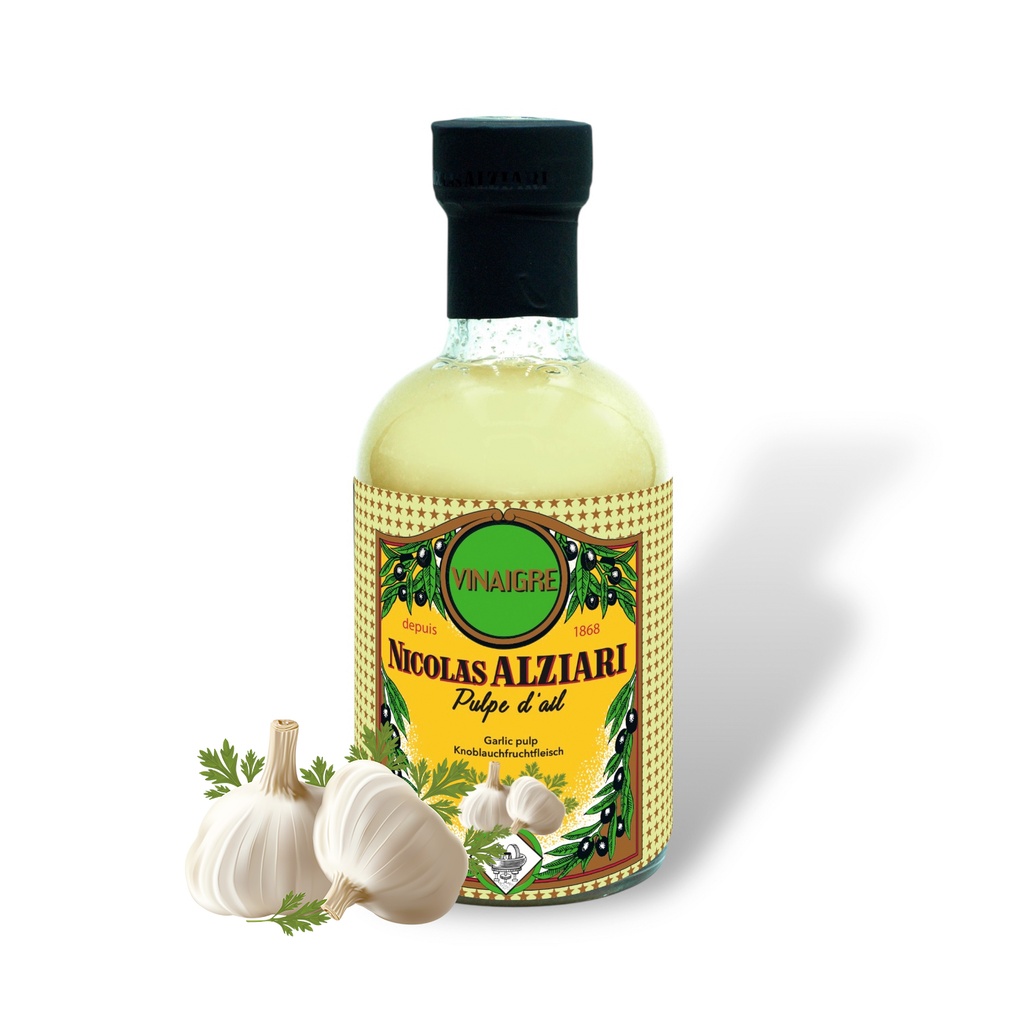 200 ml bottle garlic pulp vinegar