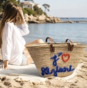 I love Alziari wicker basket/bag with double leather handles