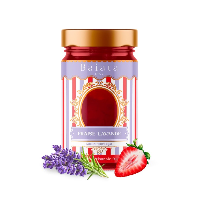 fruchtgenuss: « Erdbeere-Lavendel » 230 g Baiata
