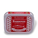 115g tin sardines in olive oil and dried tomatoes - Courtin